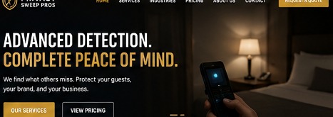 Hotel room inspection technology panel